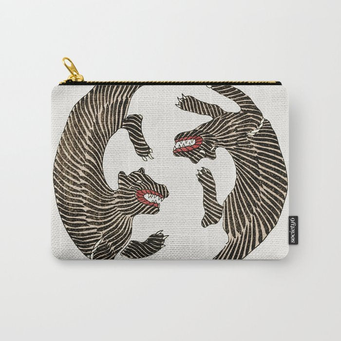 Japanese Tiger Carry All Pouch Gallery Image 1