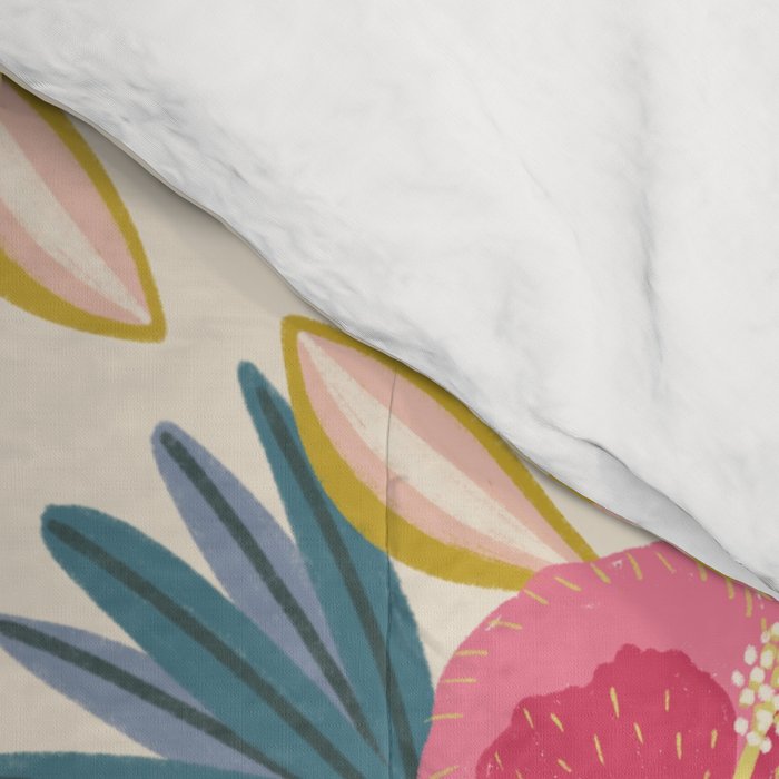 Tropical Floral Comforter Gallery Image 4