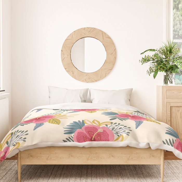 Tropical Floral Duvet Cover Gallery Image 3