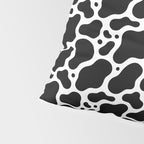 Abstract black and white water surface pattern Pillow Sham Gallery Image 4