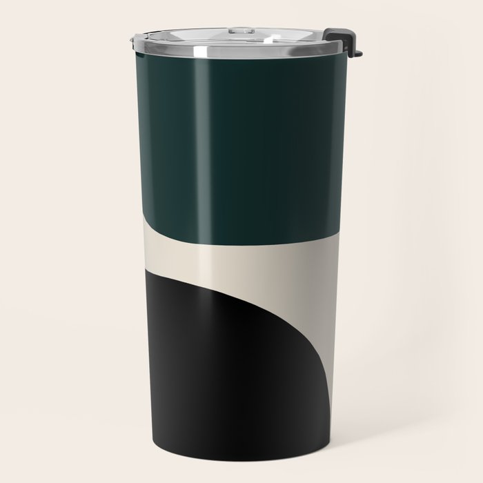 Modern Minimal Arch Abstract LXXXIV Travel Mug Gallery Image 2