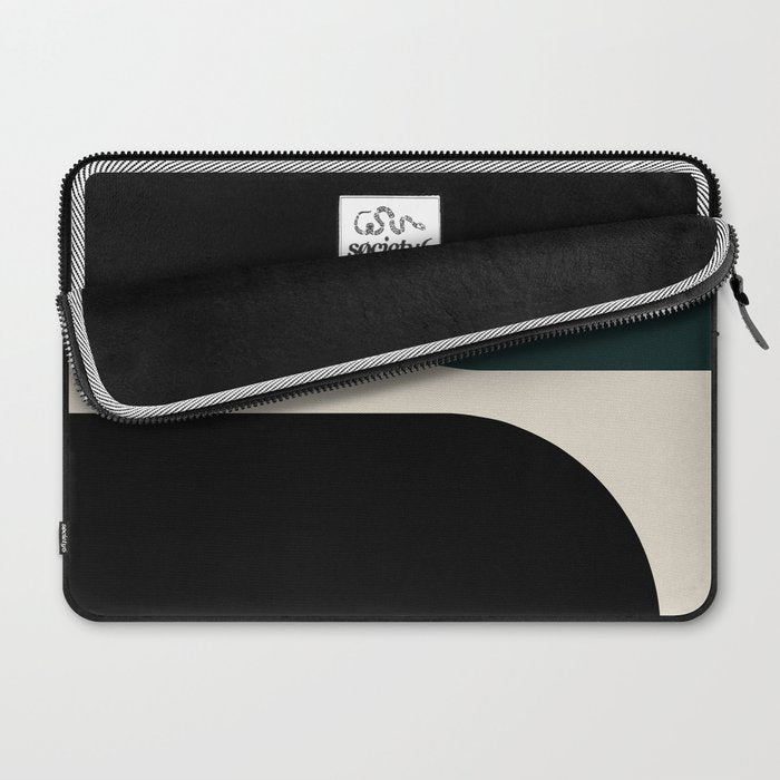 Modern Minimal Arch Abstract LXXXIV Laptop Sleeve Gallery Image 2
