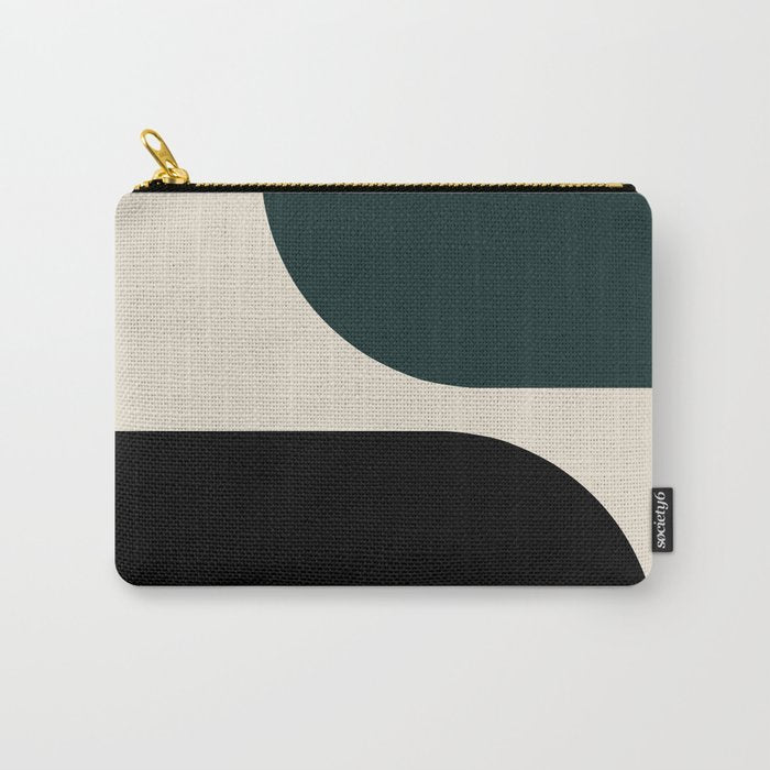 Modern Minimal Arch Abstract LXXXIV Carry All Pouch Gallery Image 1