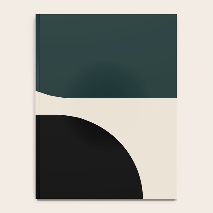 Modern Minimal Arch Abstract LXXXIV Notebook Gallery Image 4