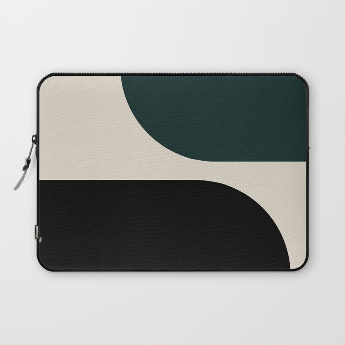 Modern Minimal Arch Abstract LXXXIV Laptop Sleeve Gallery Image 1