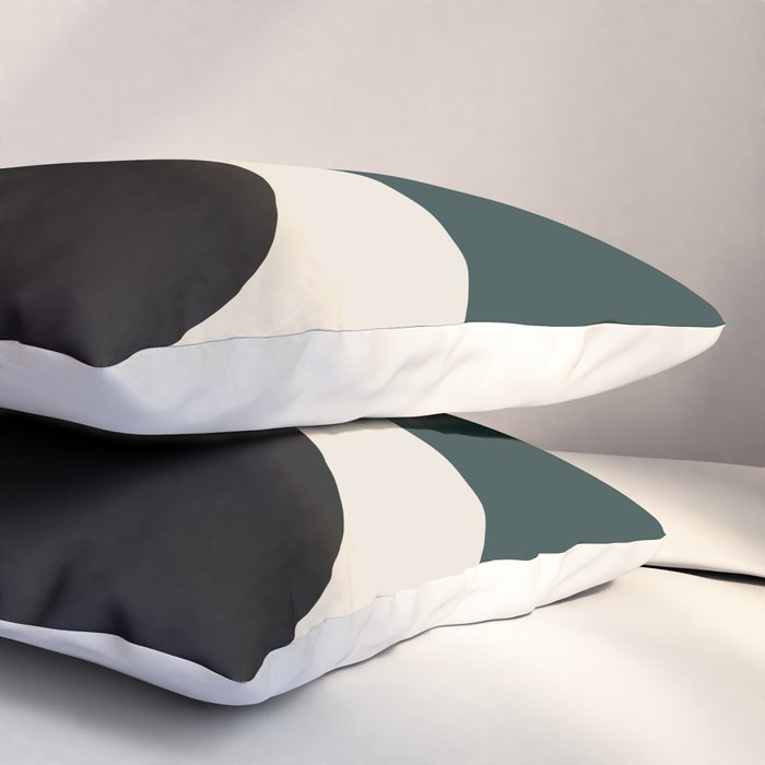 Modern Minimal Arch Abstract LXXXIV Pillow Sham Gallery Image 3