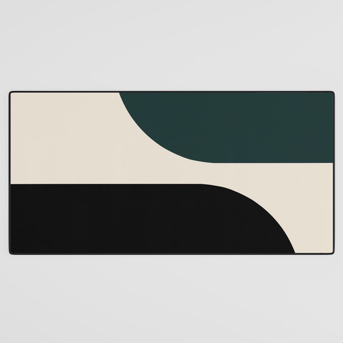Modern Minimal Arch Abstract LXXXIV Desk Mat Gallery Image 3