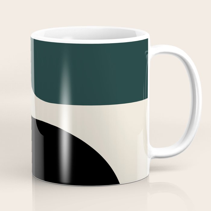 Modern Minimal Arch Abstract LXXXIV Coffee Mug Gallery Image 1
