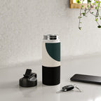 Modern Minimal Arch Abstract LXXXIV Water Bottle Gallery Image 4