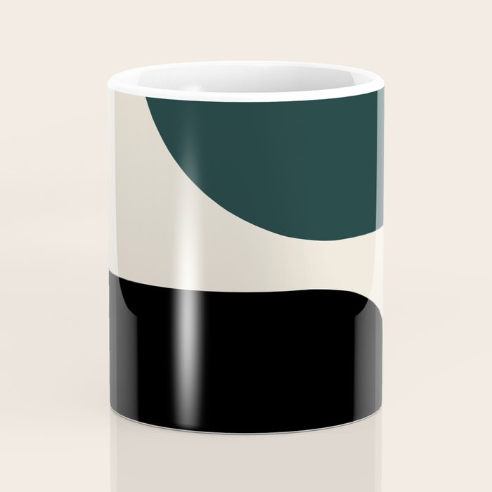 Modern Minimal Arch Abstract LXXXIV Coffee Mug Gallery Image 4