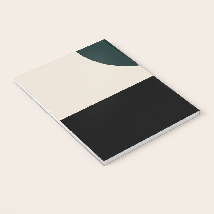 Modern Minimal Arch Abstract LXXXIV Notebook Gallery Image 3
