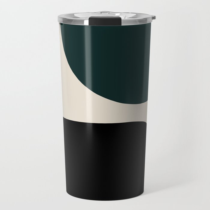 Modern Minimal Arch Abstract LXXXIV Travel Mug Gallery Image 1