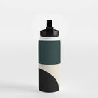 Modern Minimal Arch Abstract LXXXIV Water Bottle Gallery Image 2