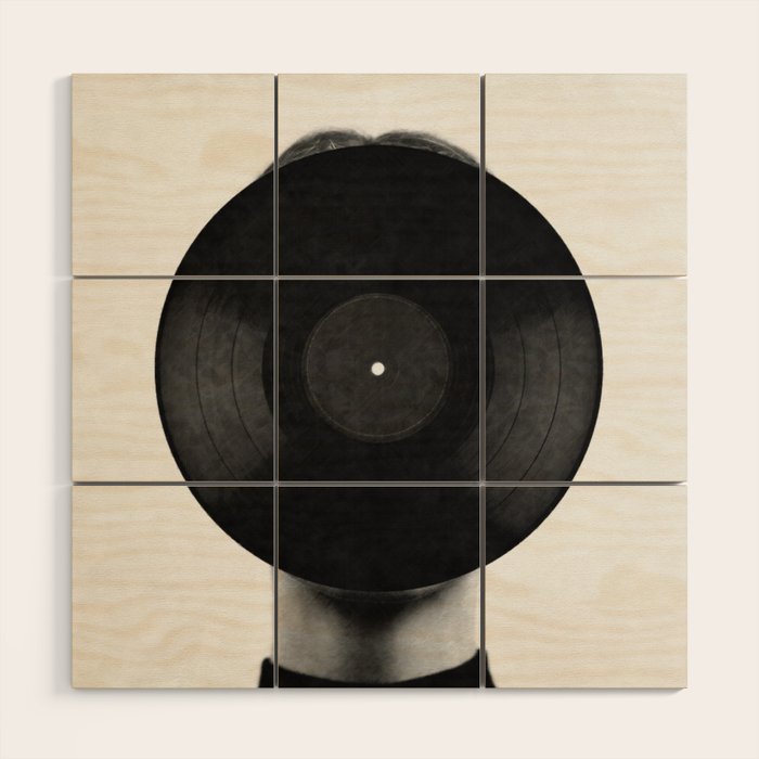 Vinyl record Wood Wall Art Gallery Image 1