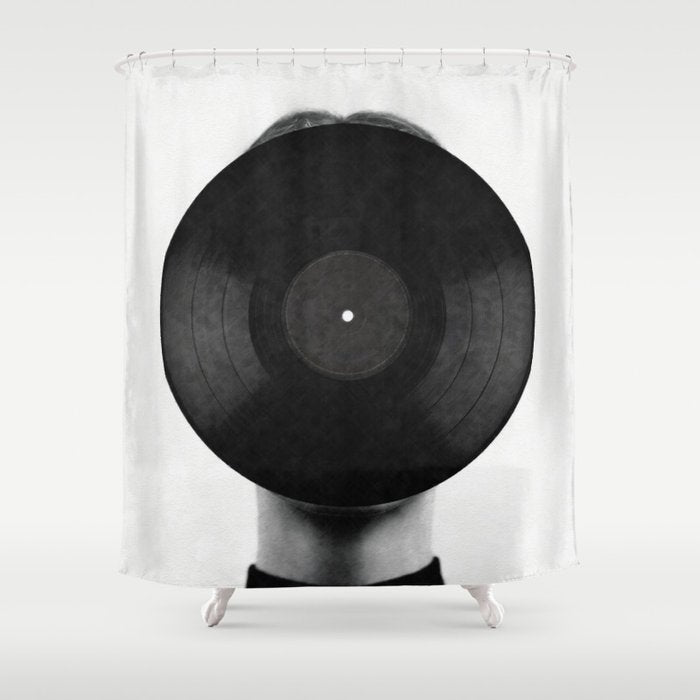 Vinyl record Shower Curtain Gallery Image 1