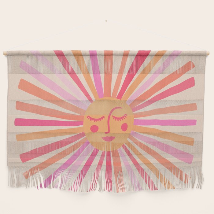 Sunshine - Pink Wall Hanging Gallery Image 1