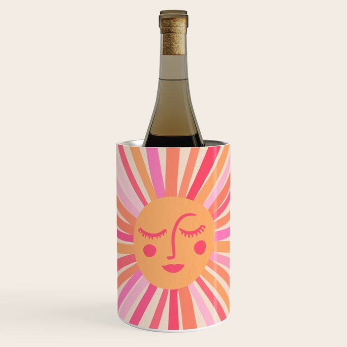 Sunshine - Pink Wine Chiller Gallery Image 1