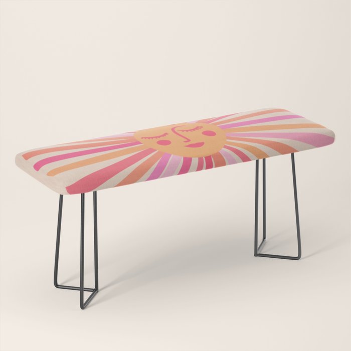Sunshine - Pink Bench Gallery Image 1