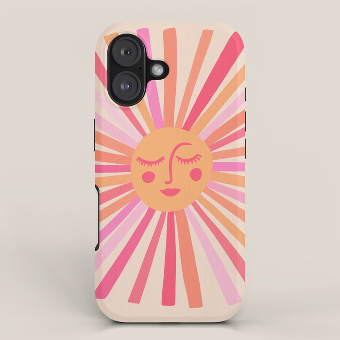 Sunshine - Pink iPhone Case Gallery Image 1