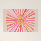 Sunshine - Pink Welcome Mat Gallery Image 1