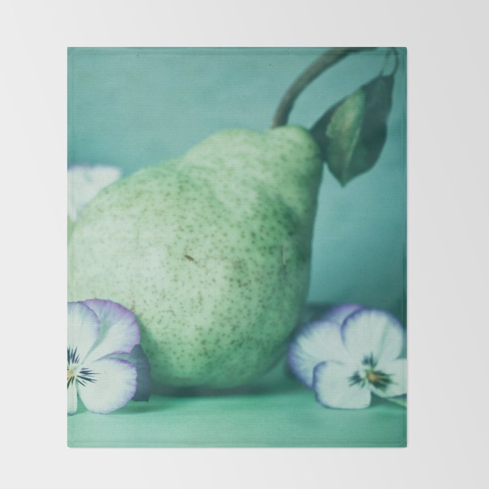 Pair of Pears Throw Blanket Gallery Image 2