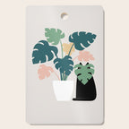 Cat and Plant 21: Leaf Me Alone Cutting Board Gallery Image 1