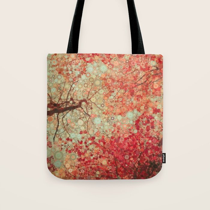 Autumn Reds Tote Bag Gallery Image 1