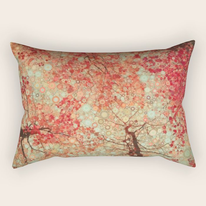 Autumn Reds Rectangular Pillow Gallery Image 1