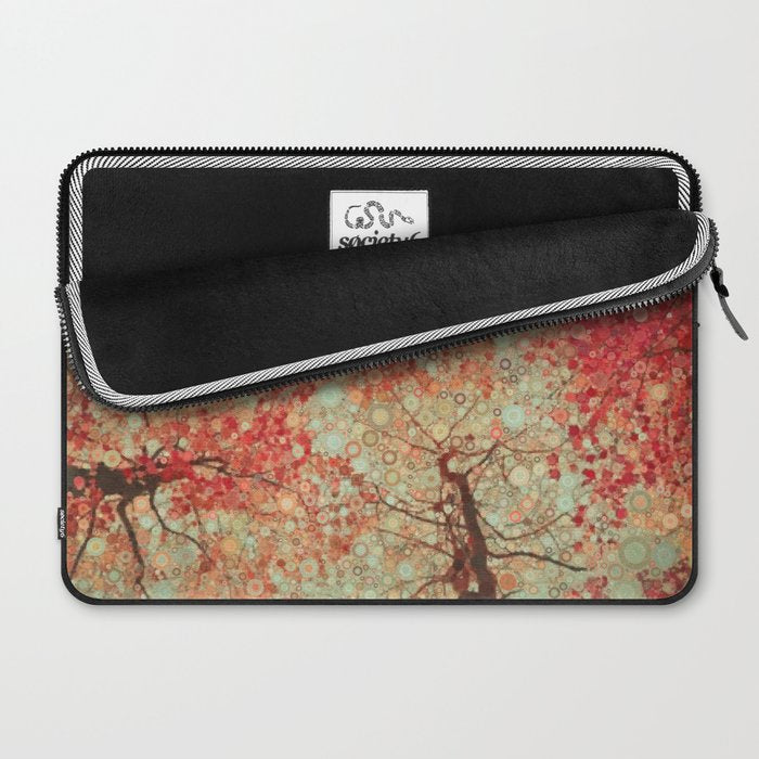 Autumn Reds Laptop Sleeve Gallery Image 2