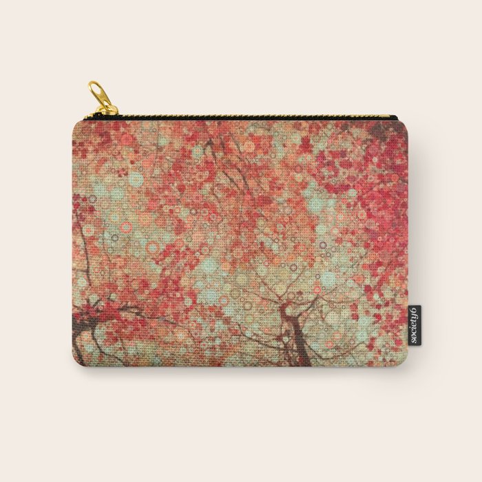 Autumn Reds Carry All Pouch Gallery Image 1