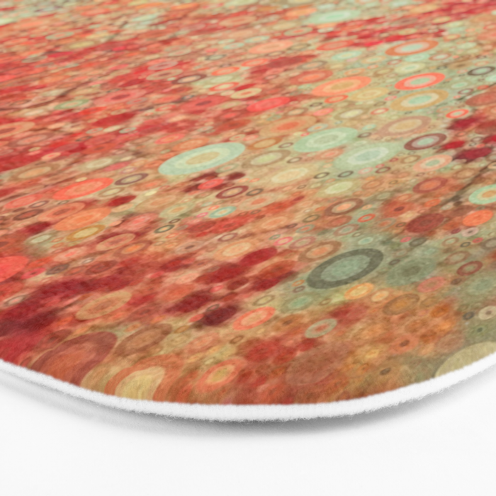 Autumn Reds Bath Mat Gallery Image 3