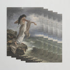 Sappho By Miquel Carbonell I Selva (1854-1896) Safo - 1881 Wrapping Paper Gallery Image 3