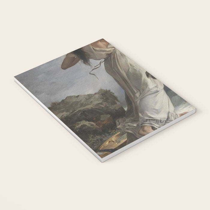 Sappho By Miquel Carbonell I Selva (1854-1896) Safo - 1881 Notebook Gallery Image 3