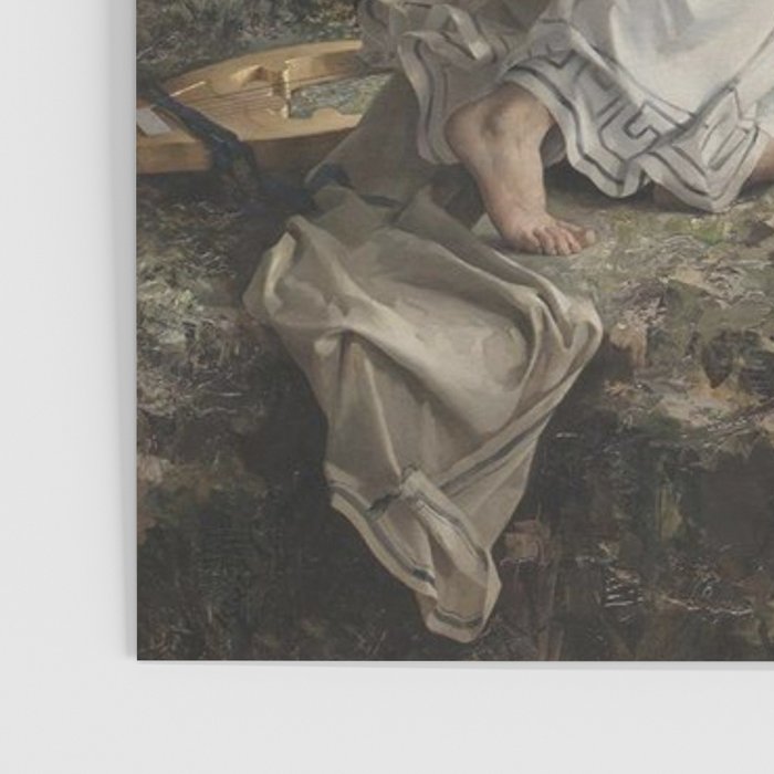 Sappho By Miquel Carbonell I Selva (1854-1896) Safo - 1881 Poster Gallery Image 3