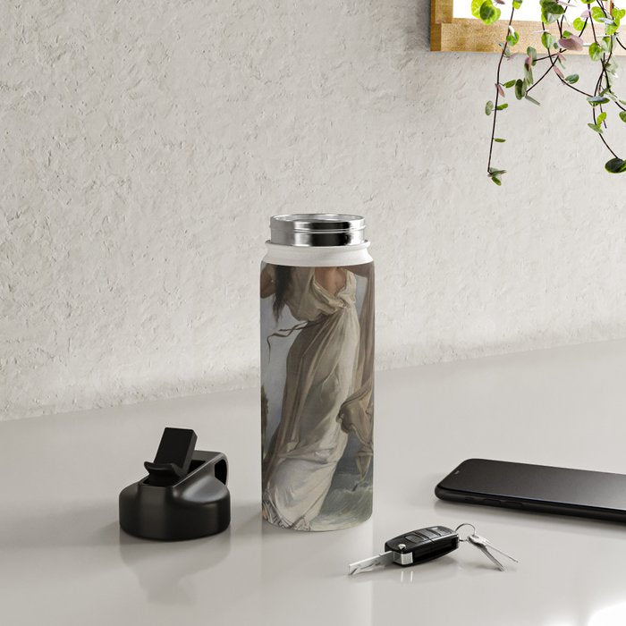 Sappho By Miquel Carbonell I Selva (1854-1896) Safo - 1881 Water Bottle Gallery Image 4