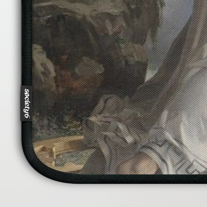 Sappho By Miquel Carbonell I Selva (1854-1896) Safo - 1881 Laptop Sleeve Gallery Image 3