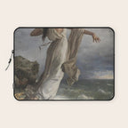 Sappho By Miquel Carbonell I Selva (1854-1896) Safo - 1881 Laptop Sleeve Gallery Image 1