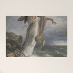 Sappho By Miquel Carbonell I Selva (1854-1896) Safo - 1881 Welcome Mat Gallery Image 1