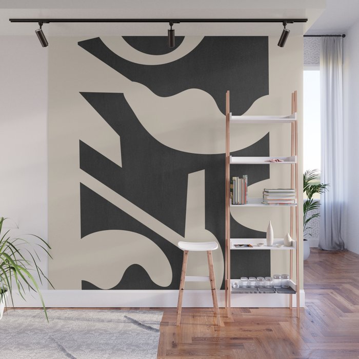 Abstract Minimal Shapes 139 Wall Mural Gallery Image 1
