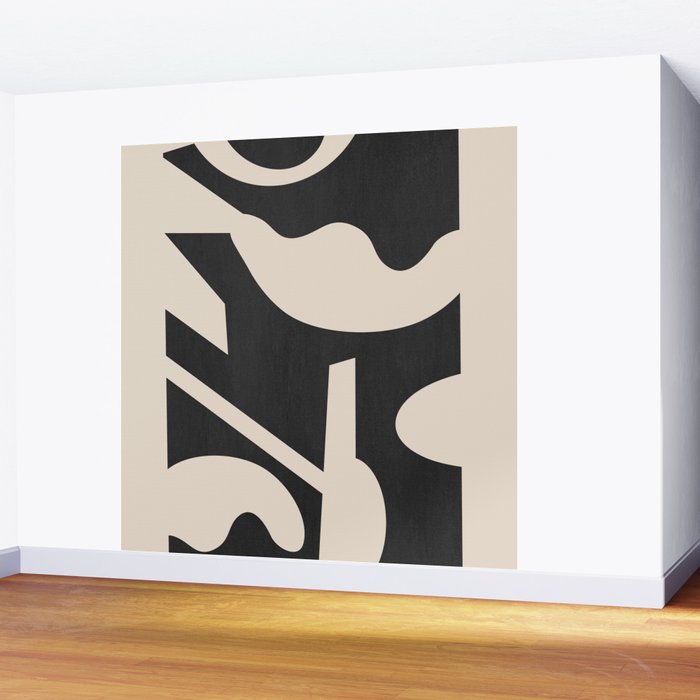 Abstract Minimal Shapes 139 Wall Mural Gallery Image 2