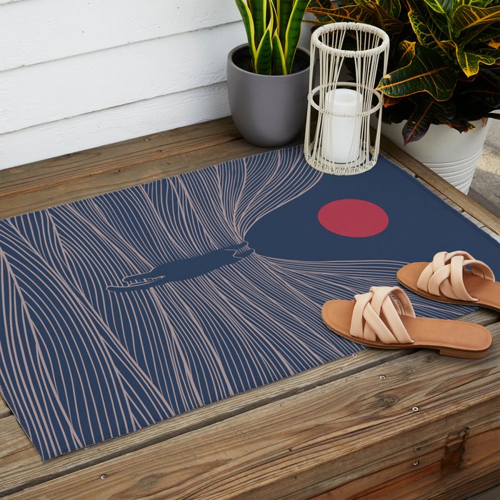 Cat Landscape 189 Outdoor Rug Gallery Image 2