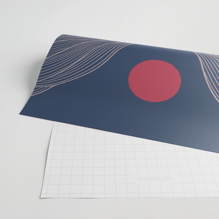 Cat Landscape 189 Wrapping Paper Gallery Image 2