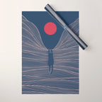 Cat Landscape 189 Wrapping Paper Gallery Image 1