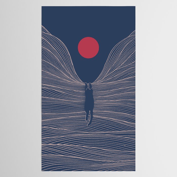 Cat Landscape 189 Tablecloth Gallery Image 2