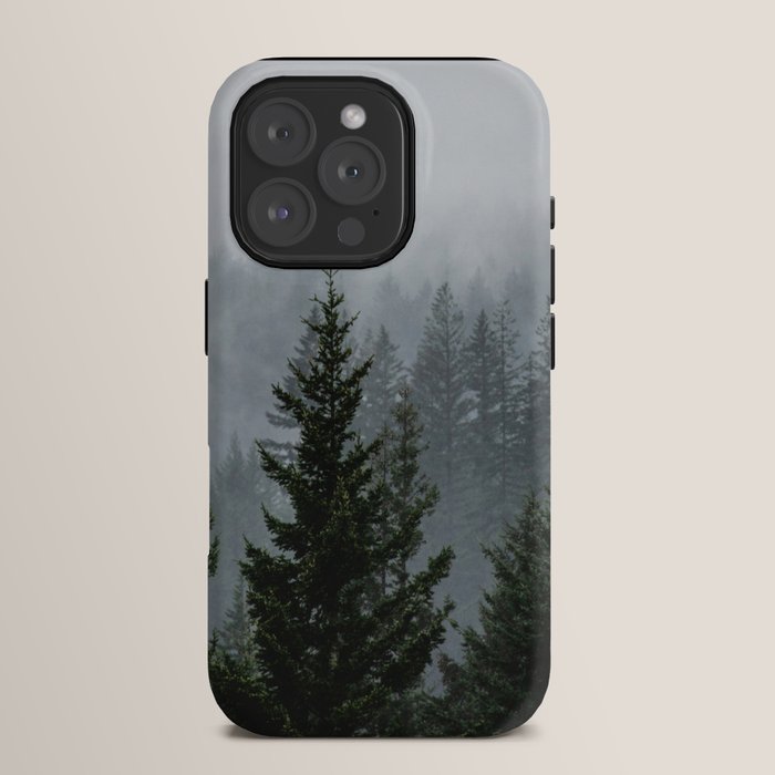 Forest Fog Mountain V - Wanderlust Nature Photography iPhone Case Gallery Image 15