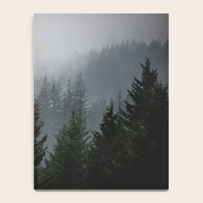 Forest Fog Mountain V - Wanderlust Nature Photography Notebook Gallery Image 4