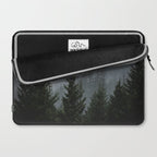 Forest Fog Mountain V - Wanderlust Nature Photography Laptop Sleeve Gallery Image 2