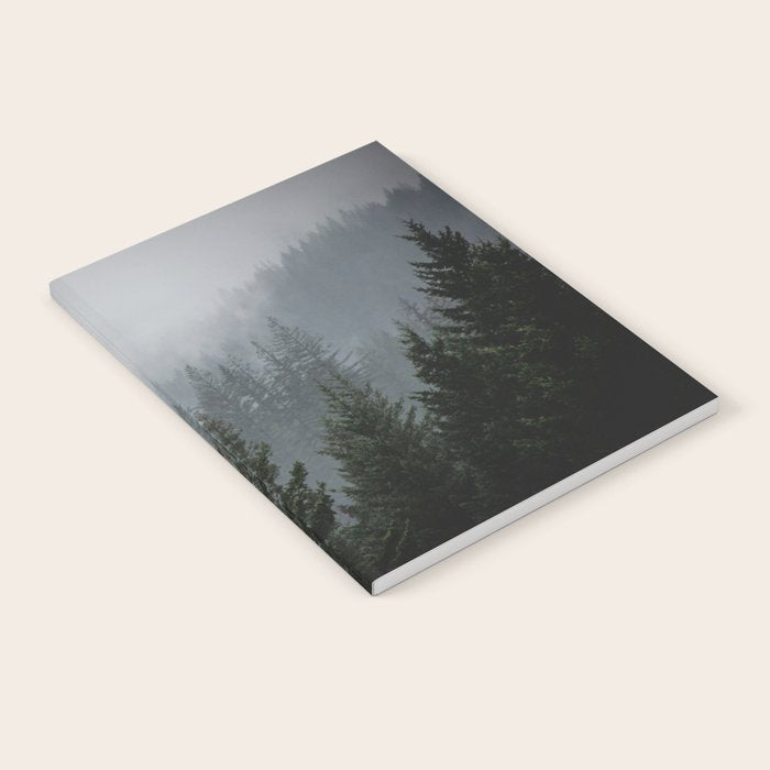 Forest Fog Mountain V - Wanderlust Nature Photography Notebook Gallery Image 2
