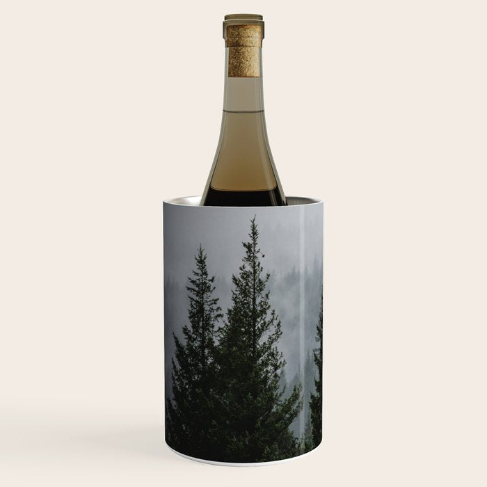 Forest Fog Mountain V - Wanderlust Nature Photography Wine Chiller Gallery Image 2