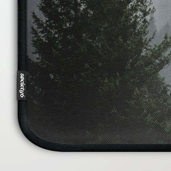 Forest Fog Mountain V - Wanderlust Nature Photography Laptop Sleeve Gallery Image 3